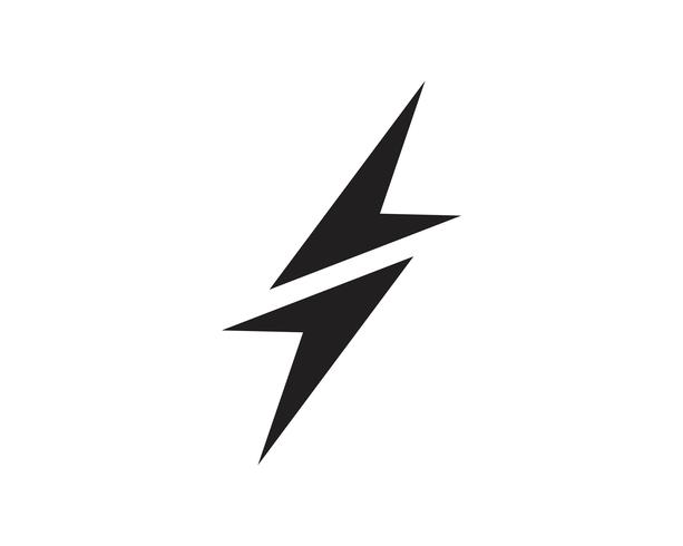 Flash thunderbolt Mall vektor ikon illustration vektor