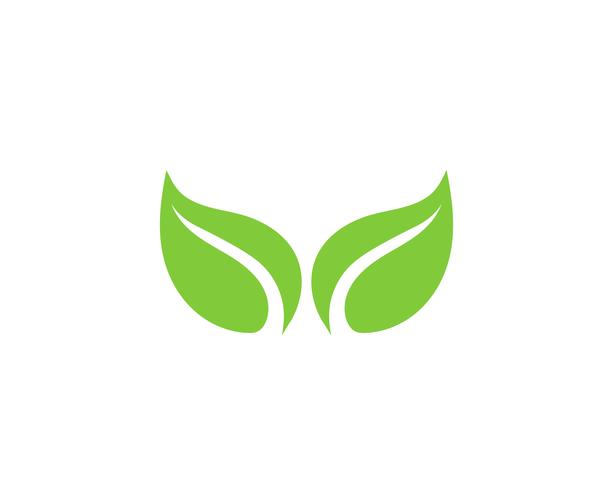grön blad ekologi naturelement vektor
