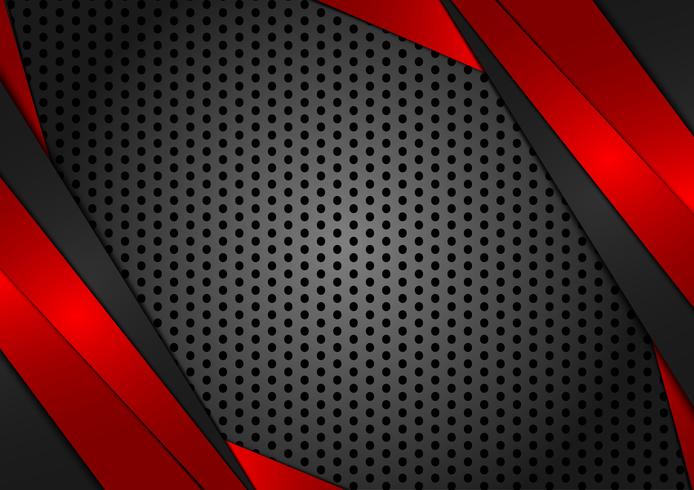 Vektor geometrisk röd och svart abstrakt bakgrund. Texture design för din verksamhet