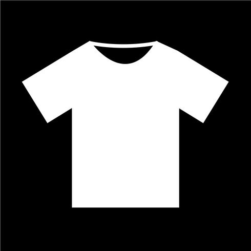 T-Shirt-Symbol Vektor-Illustration vektor