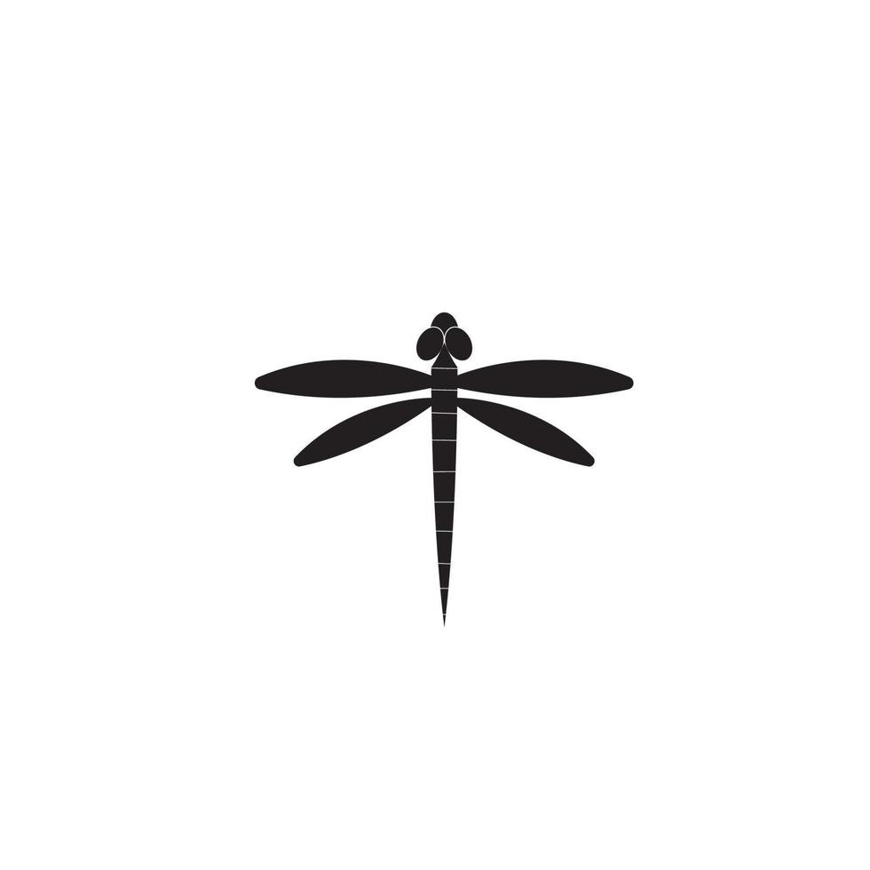 Libelle Illustration Symbol Design Vorlage Vektor
