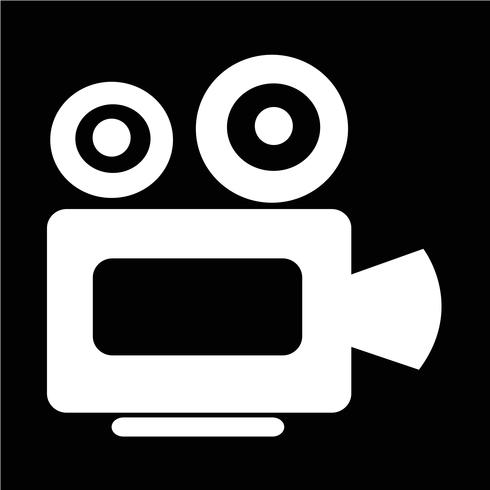 Kino-Kamera-Symbol vektor