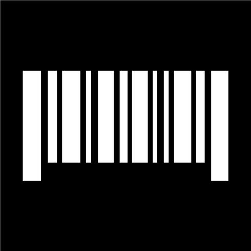 Barcode-Symbol Vektor-Illustration vektor