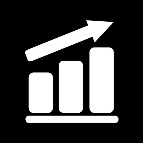 Piktogramm-Diagrammikone Vektor-Illustration vektor