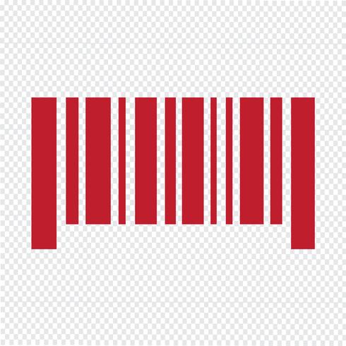 Barcode-Symbol Vektor-Illustration vektor