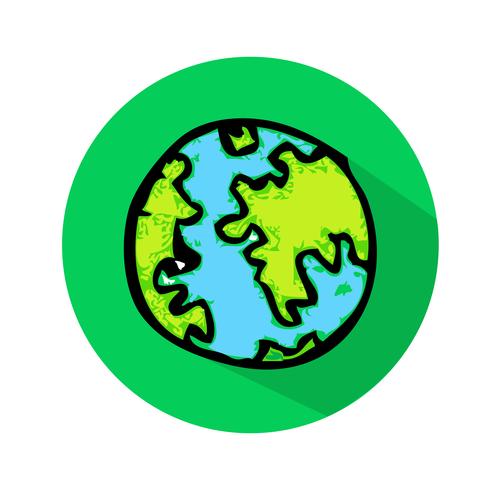 Globe jorden vektor ikon