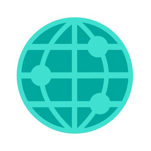 Globus-Vektor-Symbol vektor