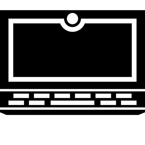 Laptop-Symbol Vektor