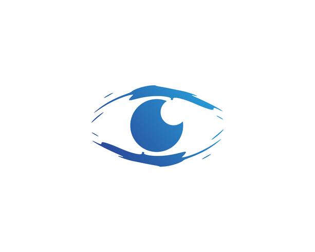 Augenpflege-Logo und Symbole Vorlage Vektor-Icons vektor