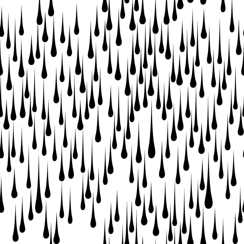 vattendroppe sömlösa mönster. geometrisk abstrakt bakgrund med droppar. elegant funky vattendroppar organisk regnvattenstruktur. vektor