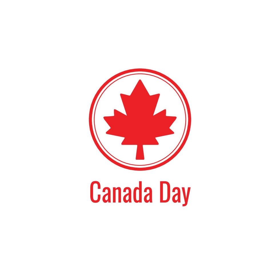 Kanada logotyp röd vektor