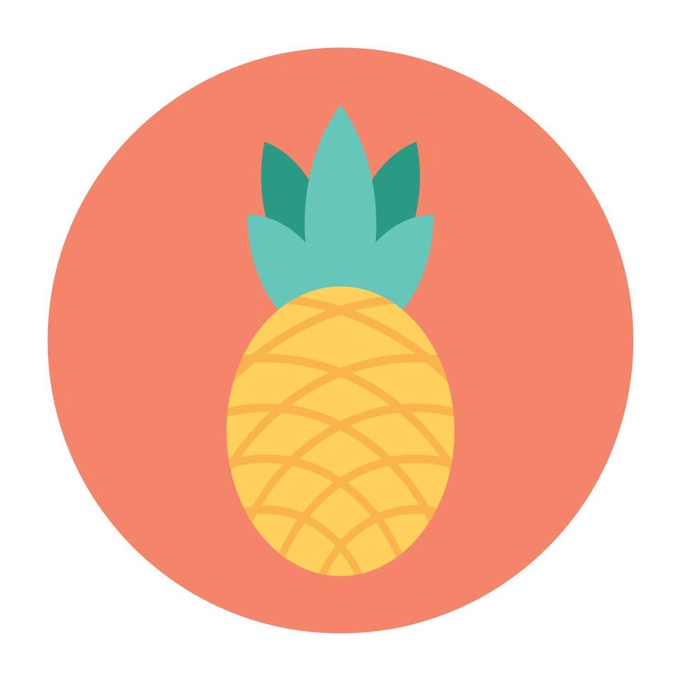 trendige Ananas-Konzepte vektor