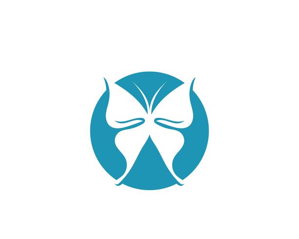 Beauty Butterfly Icon Design vektor