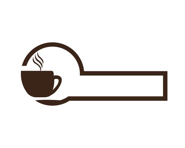 Kaffee Logo Vorlage Vektor Icon