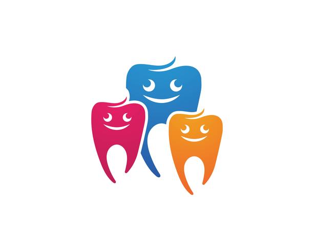 Dental logotyp Mall vektor illustration