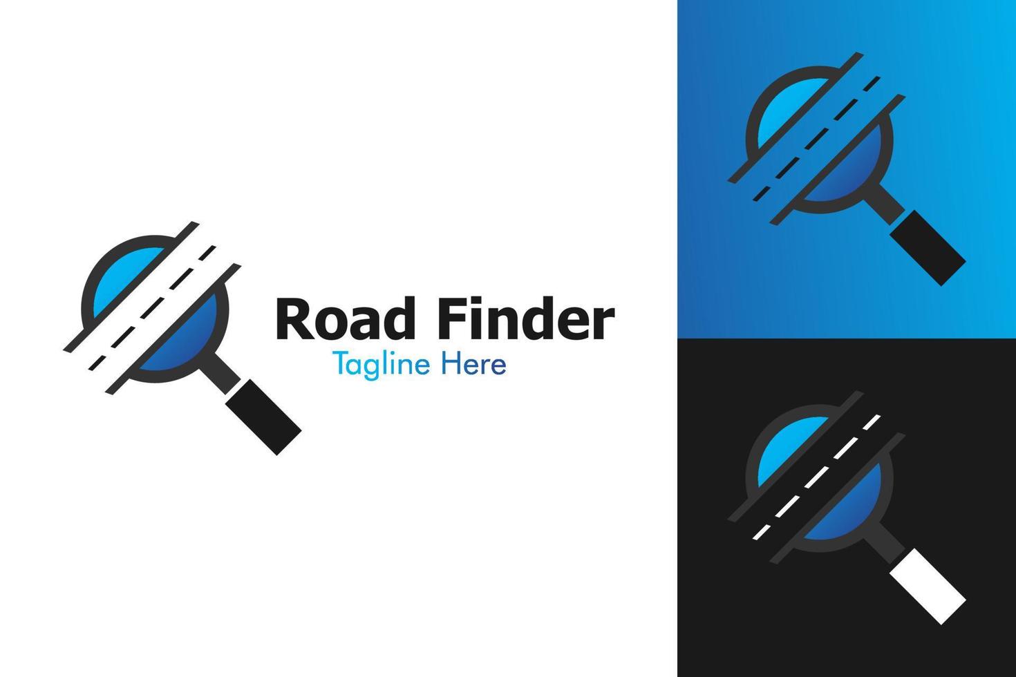 illustration vektorgrafik av road finder logotyp. perfekt att använda för teknikföretag vektor