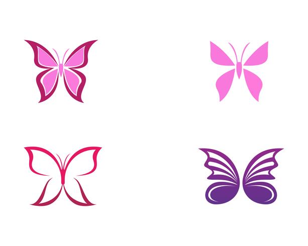 Beauty Butterfly Icon Design vektor