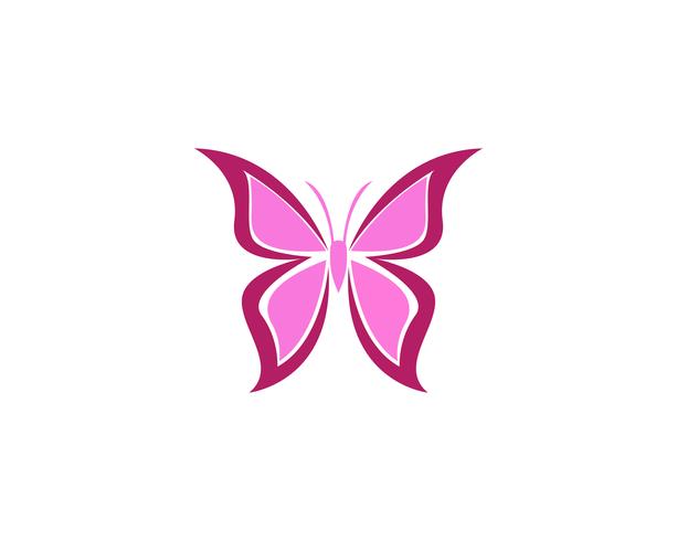 Beauty Butterfly Icon Design vektor