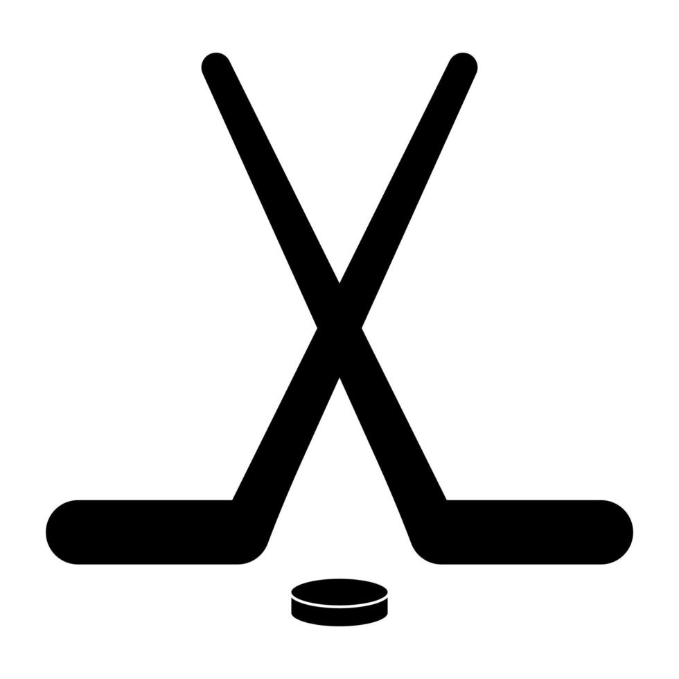 ishockey ikon. vektor illustration isolerad på vit bakgrund
