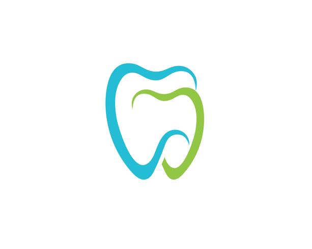 Dental logotyp Mall vektor illustration