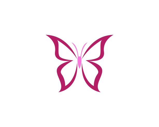 Beauty Butterfly Icon Design vektor