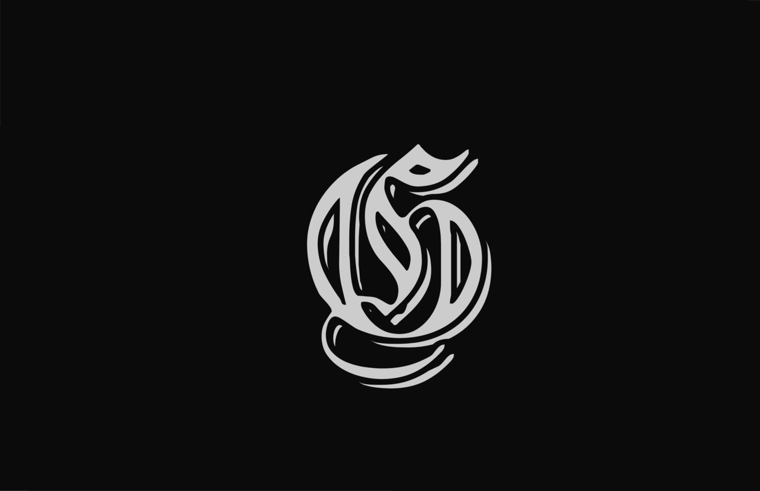 vintage vit g alfabetet bokstaven logotyp designikon. kreativ mall för företag eller företag med svart bakgrund vektor