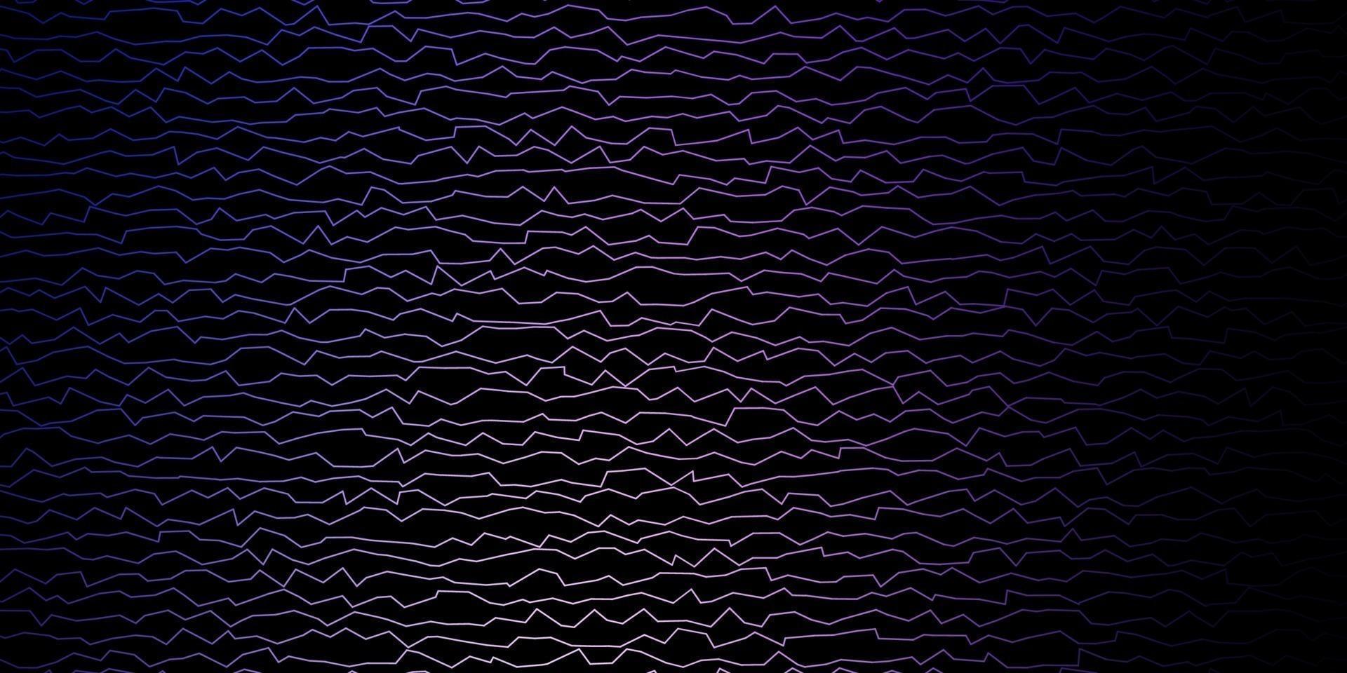 dunkelrosa, blaues Vektorlayout mit schiefen Linien. vektor
