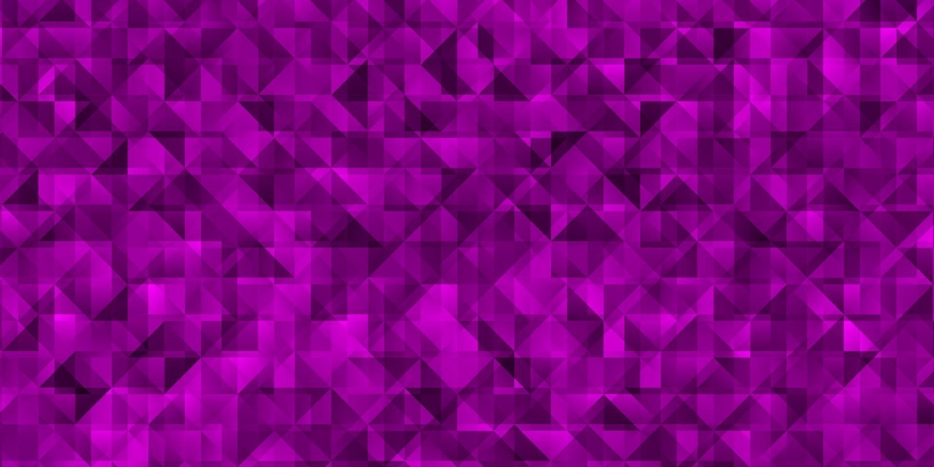 hellvioletter Vektorhintergrund mit polygonalem Stil. vektor