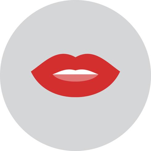 Vektor-Lippen-Symbol vektor