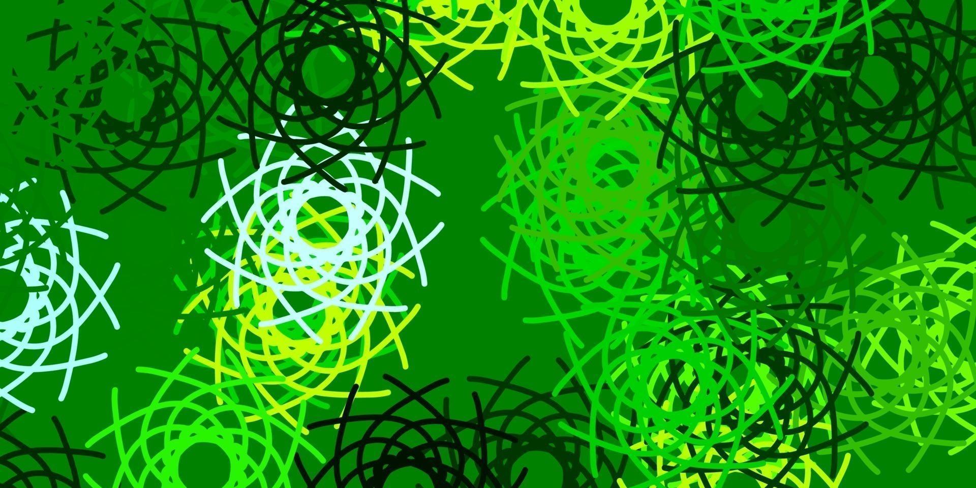 ljusgrön, gul vektorstruktur med memphis-former. vektor