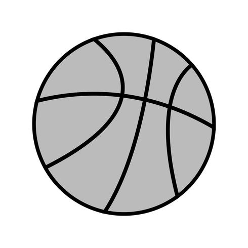 Vektor Basketball Ikon