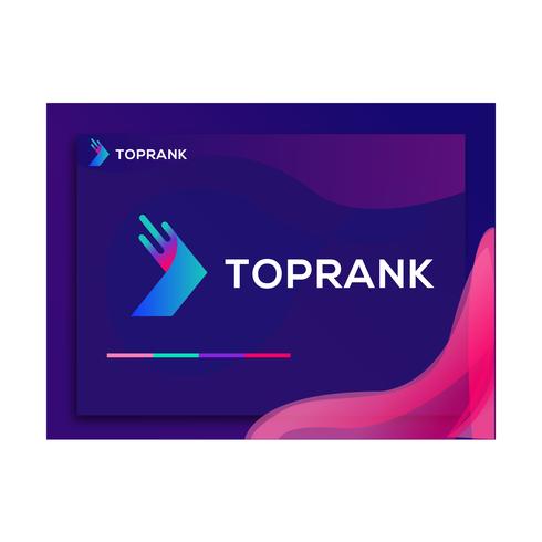 Social Rank-Logo-Design vektor