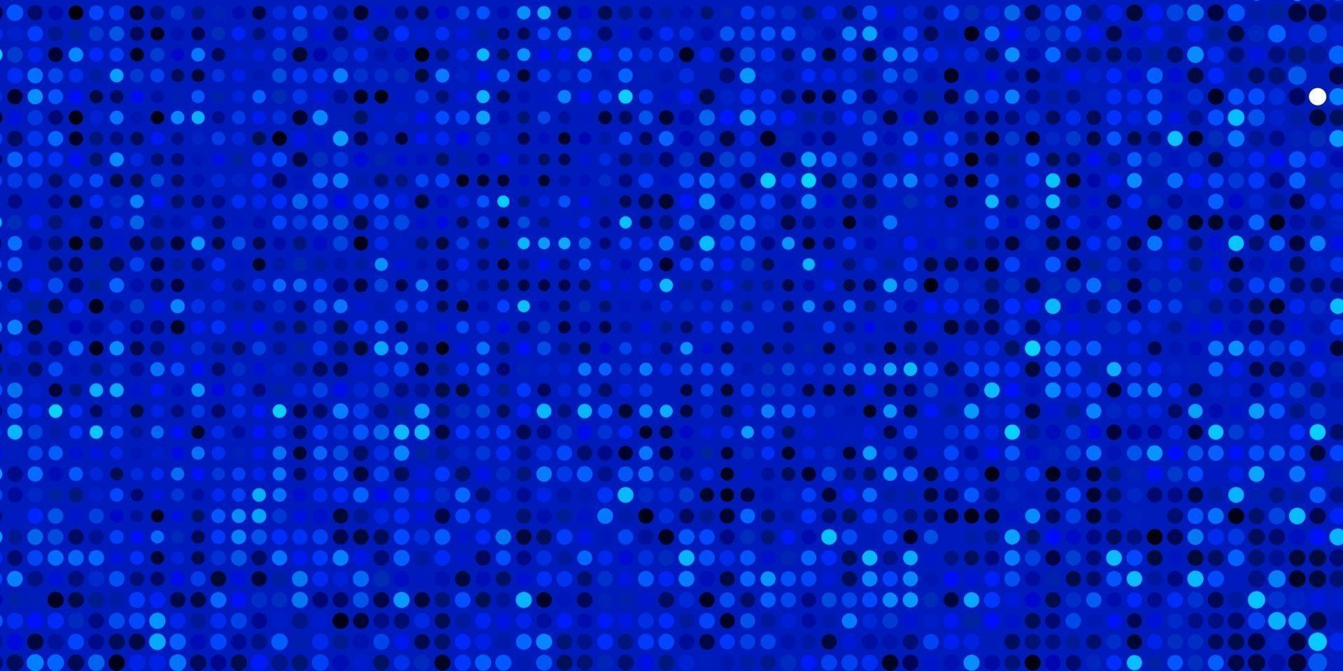 dunkelblauer Vektorhintergrund mit Blasen. vektor