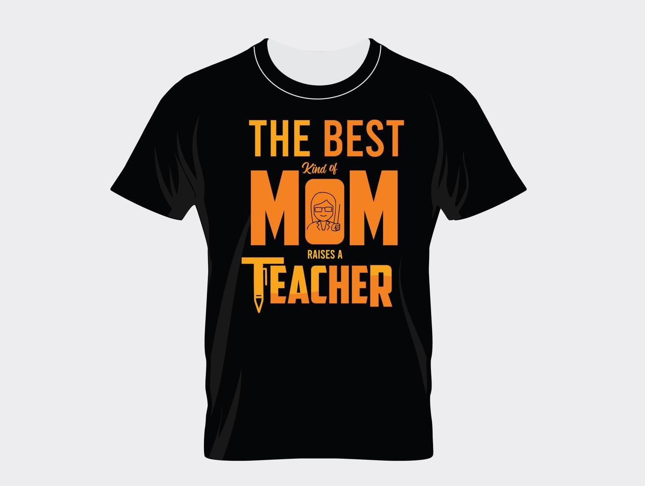 den bästa typen av mamma fostrar en lärare vektor
