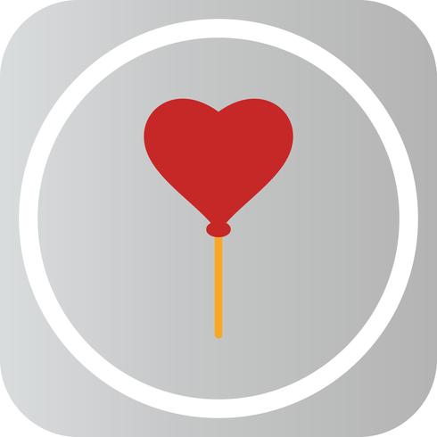 Vector Heart Ballon Icon