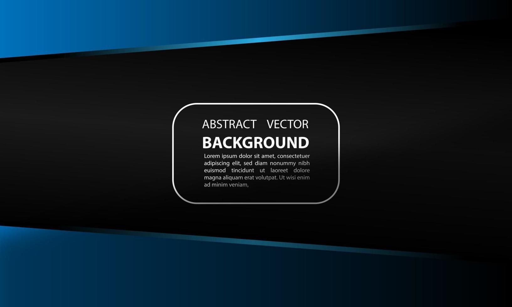abstrakt bakgrund geometrisk gradient skugga överlägg elegant och attraktiv blå färg, för mallar, affischer, banderoller och andra, vektordesign kopia utrymme område eps 10 vektor