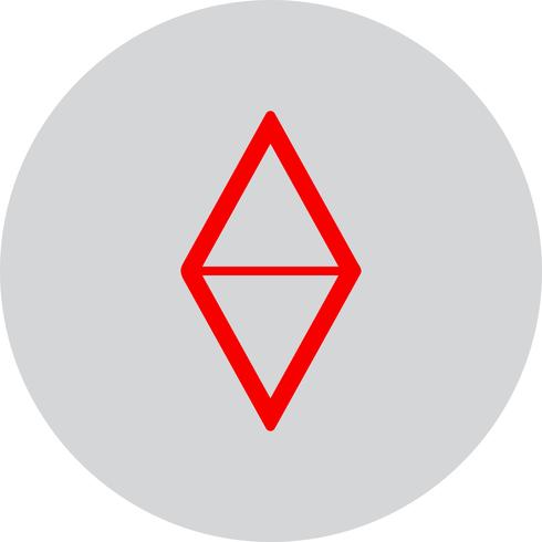 Vektor geometrische Form-Symbol