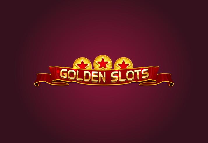 guld slot illustration vektor