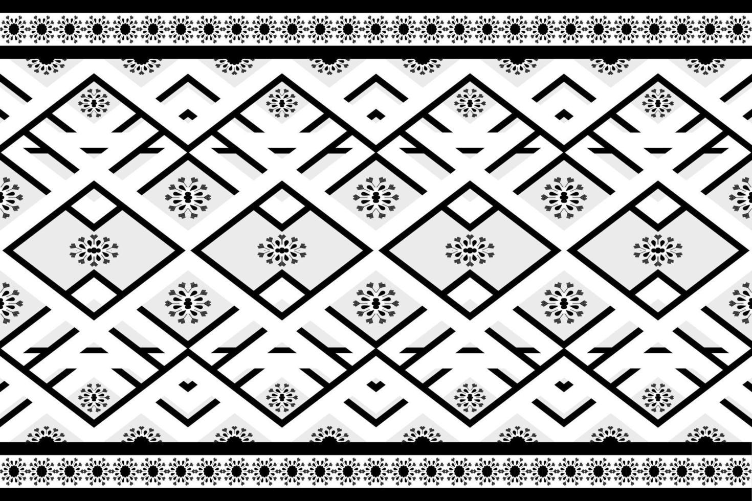 geometrische ethnische orientalische traditionelle pattern.figur stammesstickerei style.design für tapete, kleidung, verpackung, stoff, vektorillustration vektor