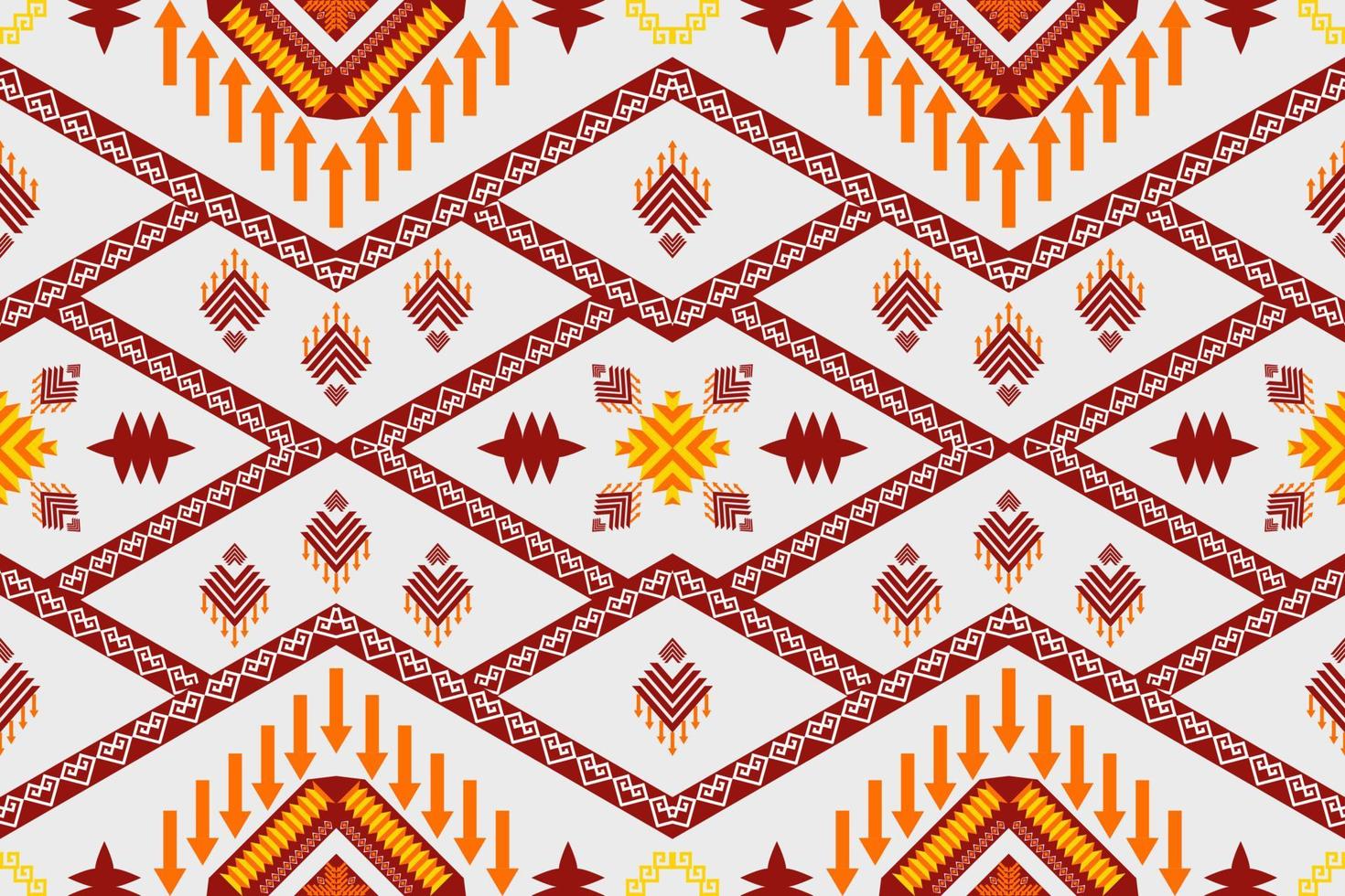 geometrische ethnische orientalische traditionelle pattern.figur stammesstickerei style.design für tapete, kleidung, verpackung, stoff, vektorillustration vektor