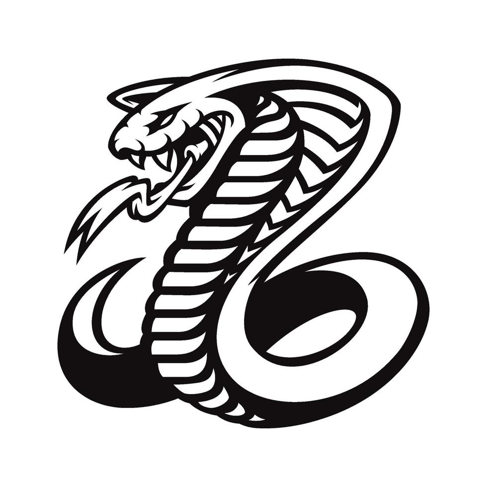 Kobra-Vektor-Logo vektor