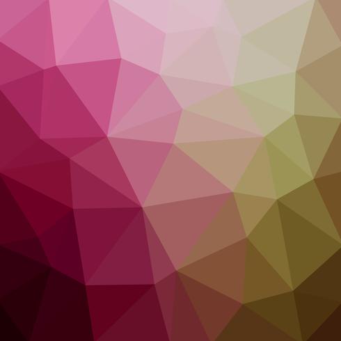Abstrakter polygonaler Mosaikhintergrund. Vektor-illustration Mehrfarbenhintergrund der niedrigen Polysteigung. Polygon für, Visitenkarte, Banner, Poster. vektor