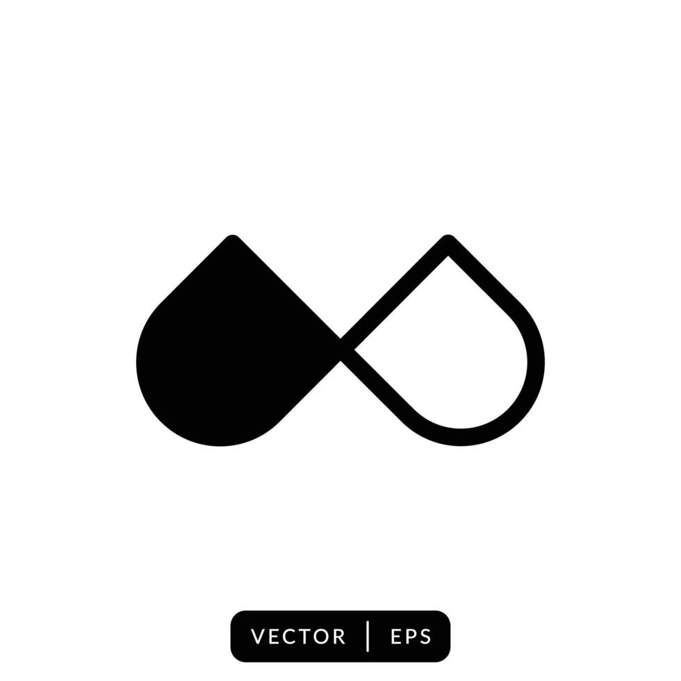 einfaches Kapsel-Icon-Vektor-Design vektor