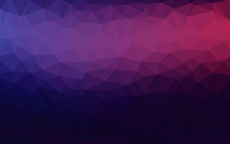 Purpurroter violetter magentaroter abstrakter geometrischer zerknitterter dreieckiger niedriger Polyartsteigungsillustrations-Grafikhintergrund. Vektorpolygonales Design für Ihr Geschäft. vektor