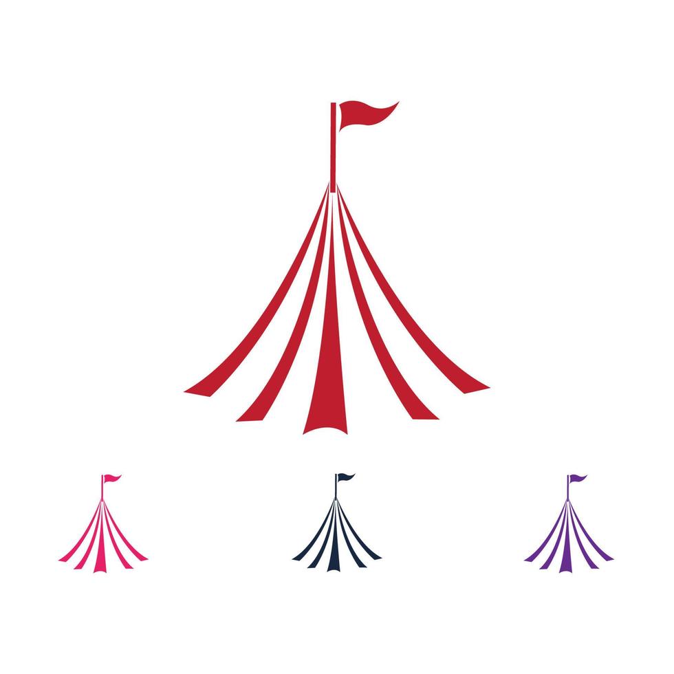 cirkus logotyp vektor