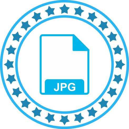 Vektor-JPG-Symbol vektor