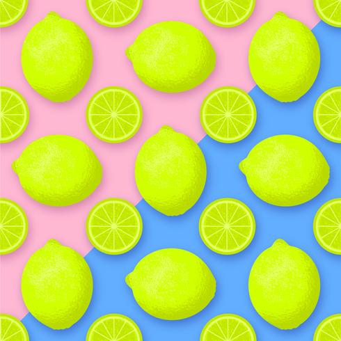 Lime Frukt Vector Bakgrund