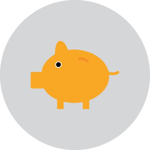Vektor Piggy Bank Ikon