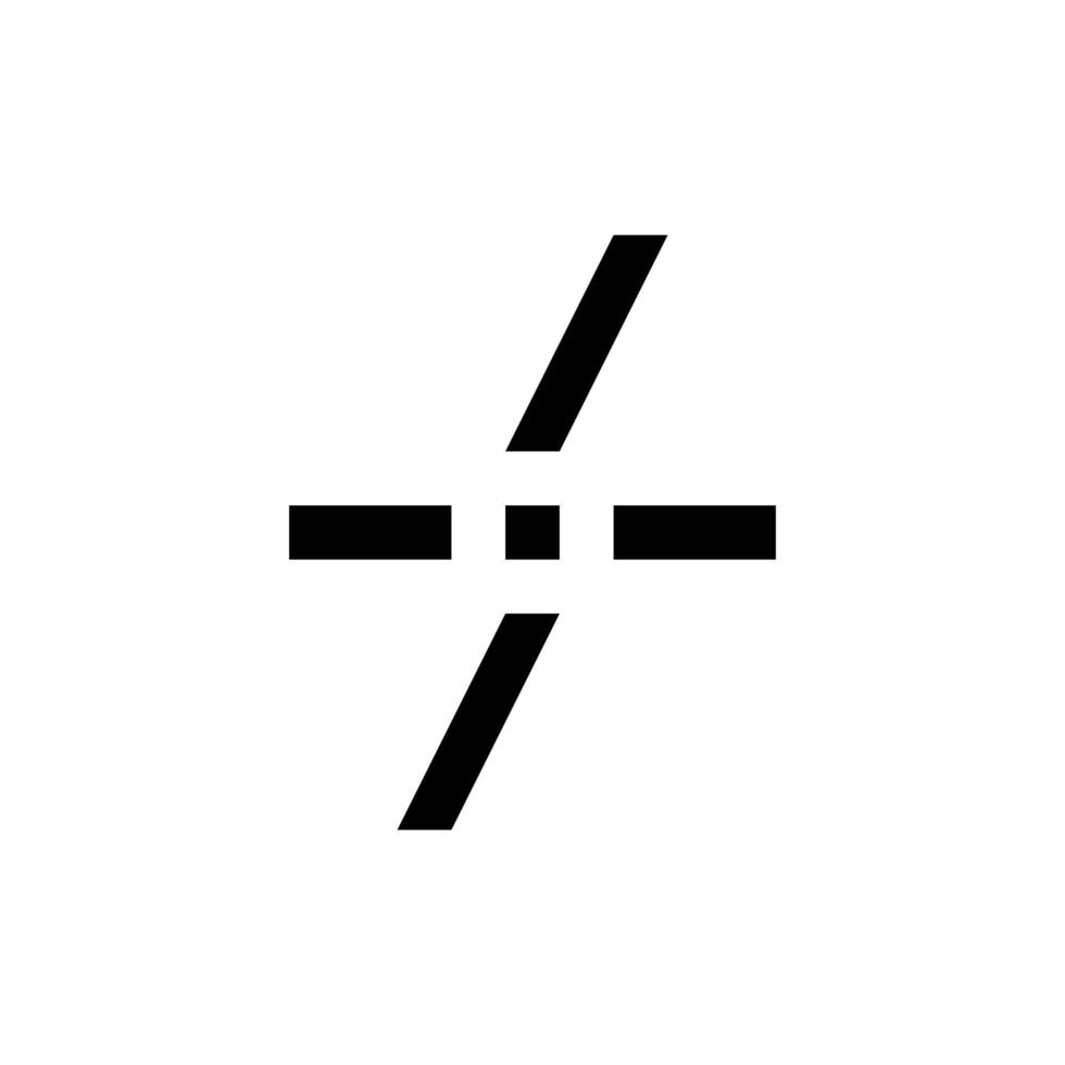 abstrakt platt symbol modern enkel vektor