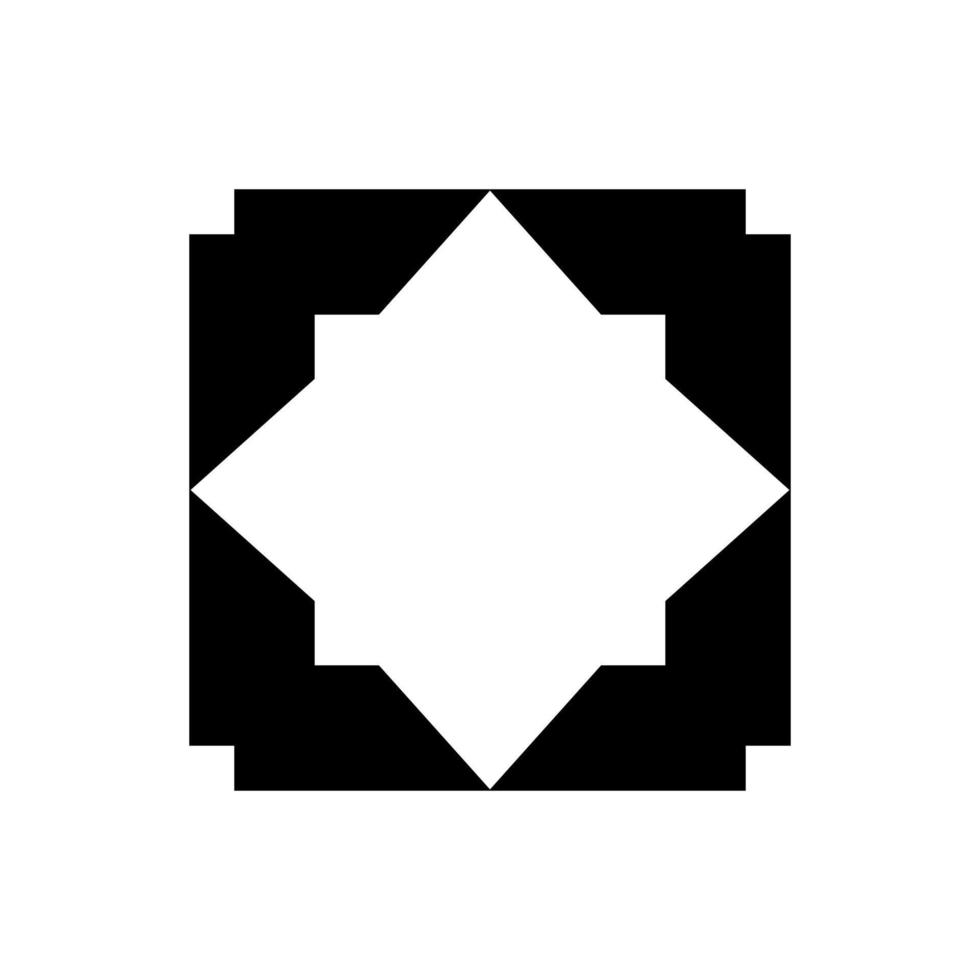 abstrakt modern symbol platt element vektor